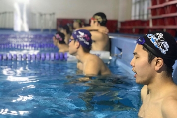 帝京大学水泳部への指導(第二回)